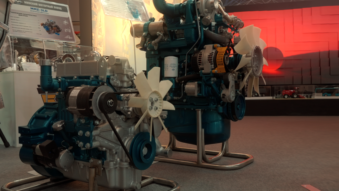 Минский моторный завод — на выставке «Моя Беларусь»: сердце техники суверенной страны